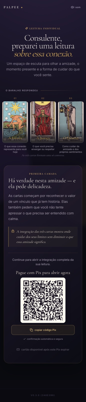 Interface do Palpee